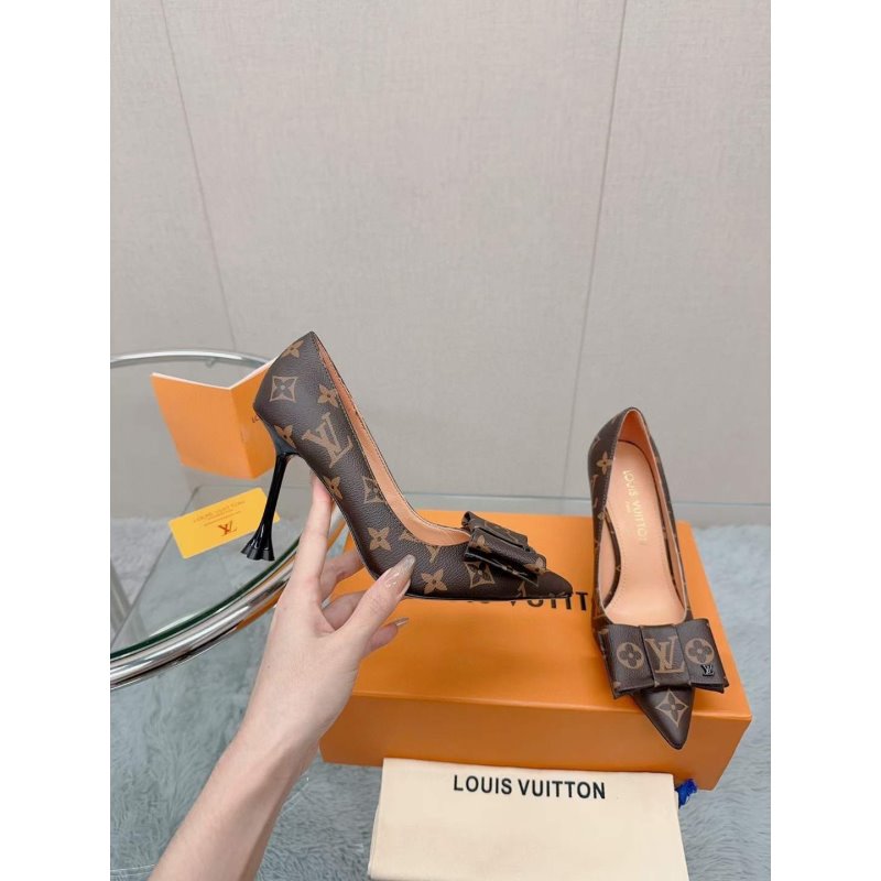 Louis Vuitton High Heeled Single Shoes SH00259