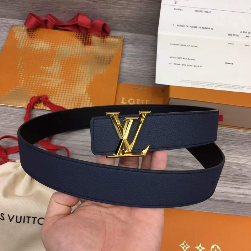 Louis Vuitton Salon Buckle Double sided Belt WB001037