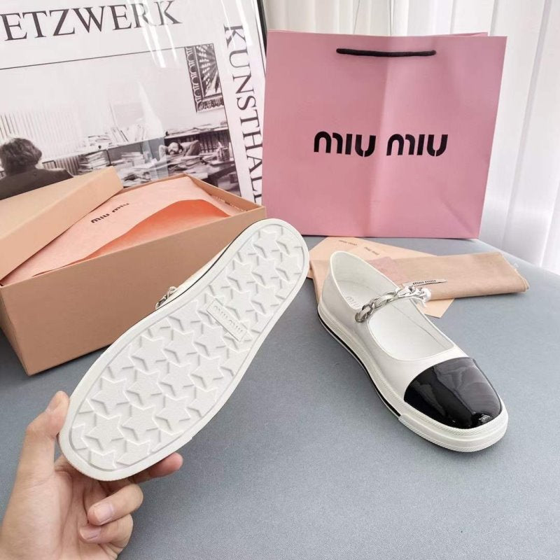 Miu miu Ballet Flat Sole Shoes SHS05407