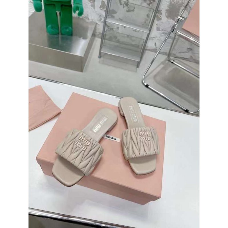 Miu miu Flat Slippers SHS05401