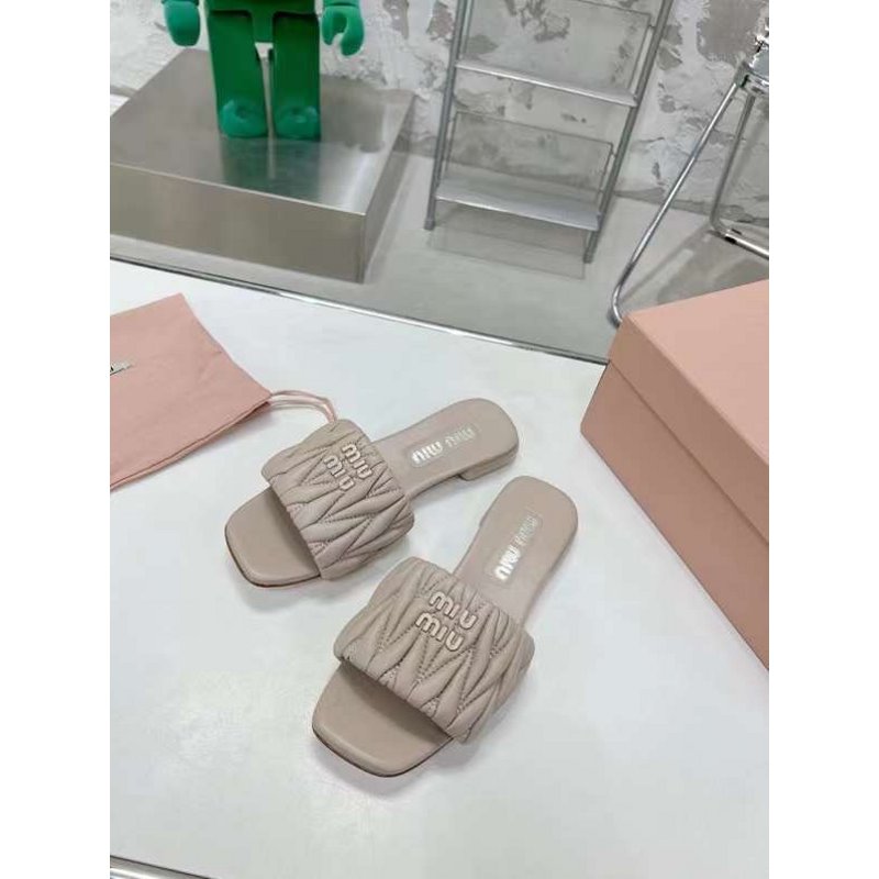 Miu miu Flat Slippers SHS05401