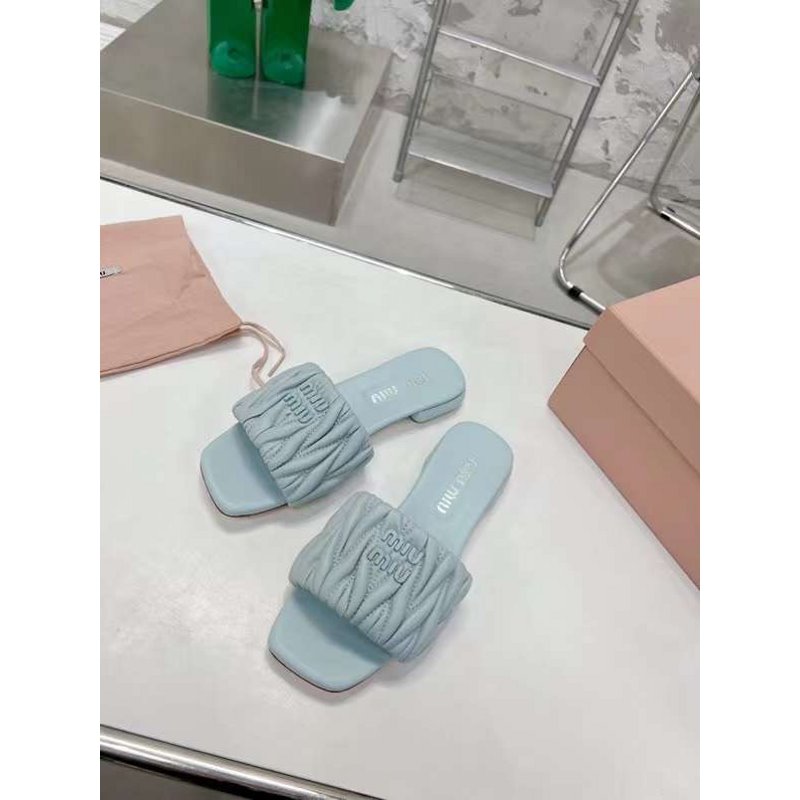 Miu miu Flat Slippers SHS05402