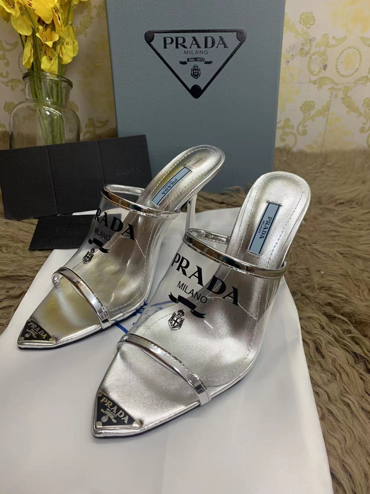 Prada Heeled Sandals SHS03859