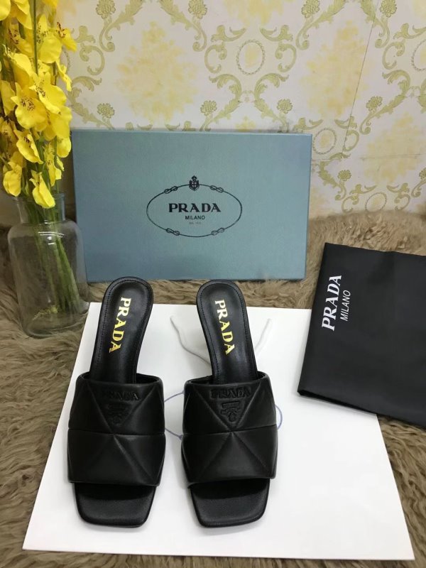 Prada Leather Slides SHS02936