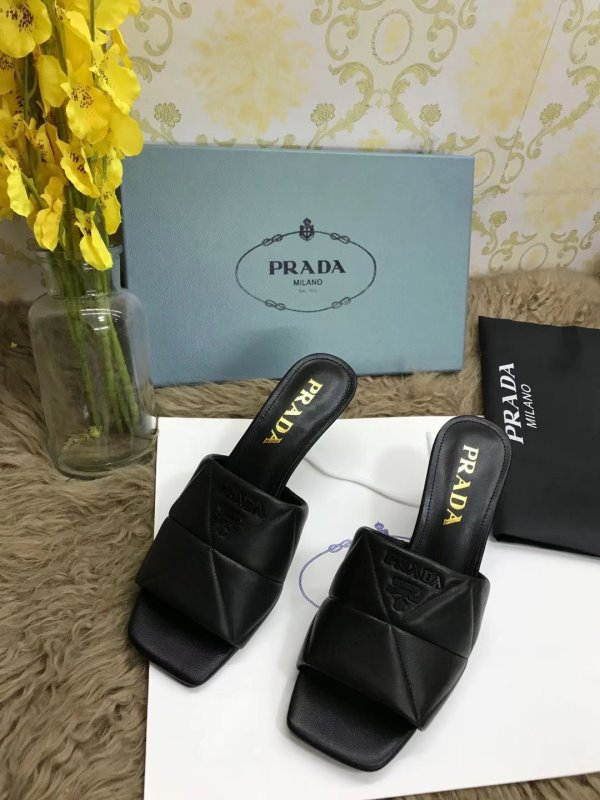 Prada Leather Slides SHS02936