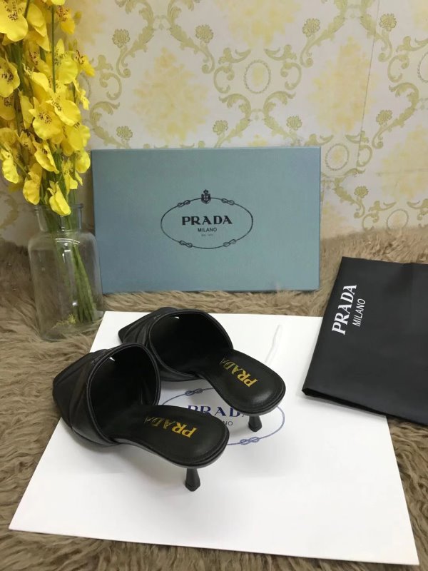 Prada Leather Slides SHS02936