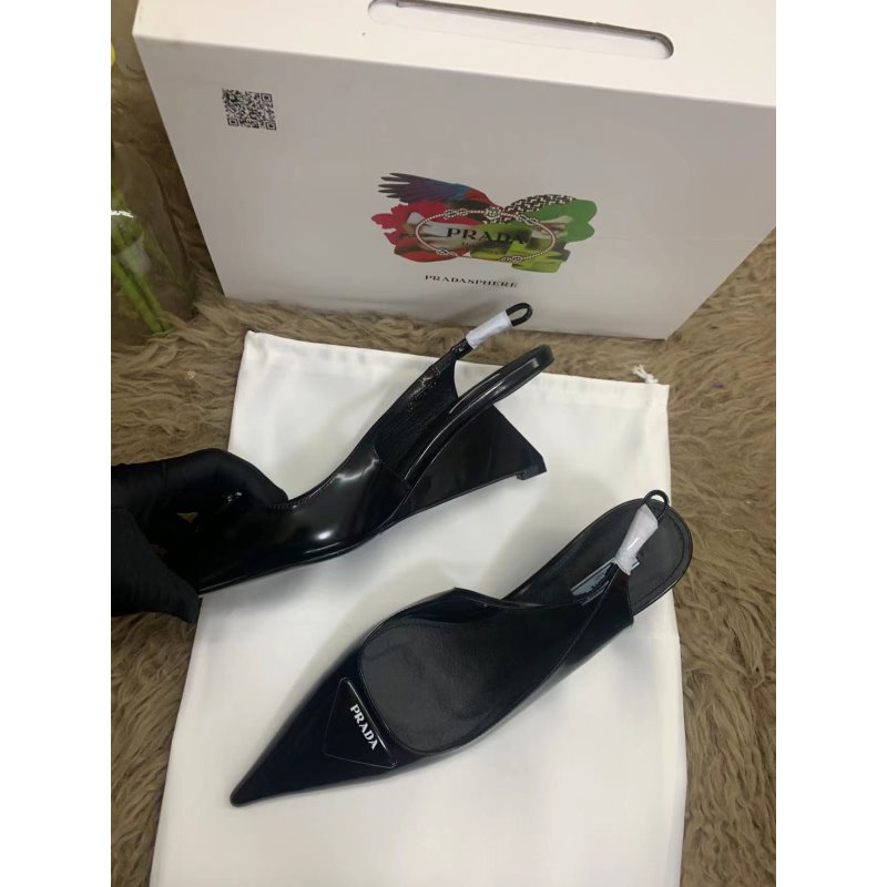 Prada Sling Back Pumps SHS03541