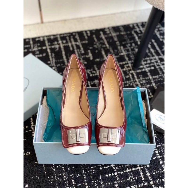 Prada Thick Heel Shoes SH00010