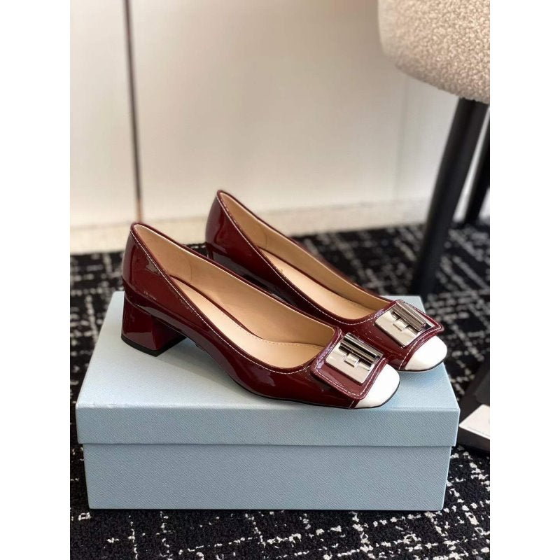 Prada Thick Heel Shoes SH00010