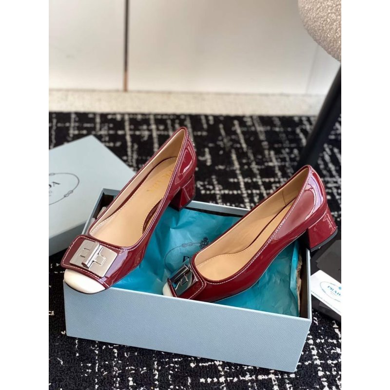 Prada Thick Heel Shoes SH00010