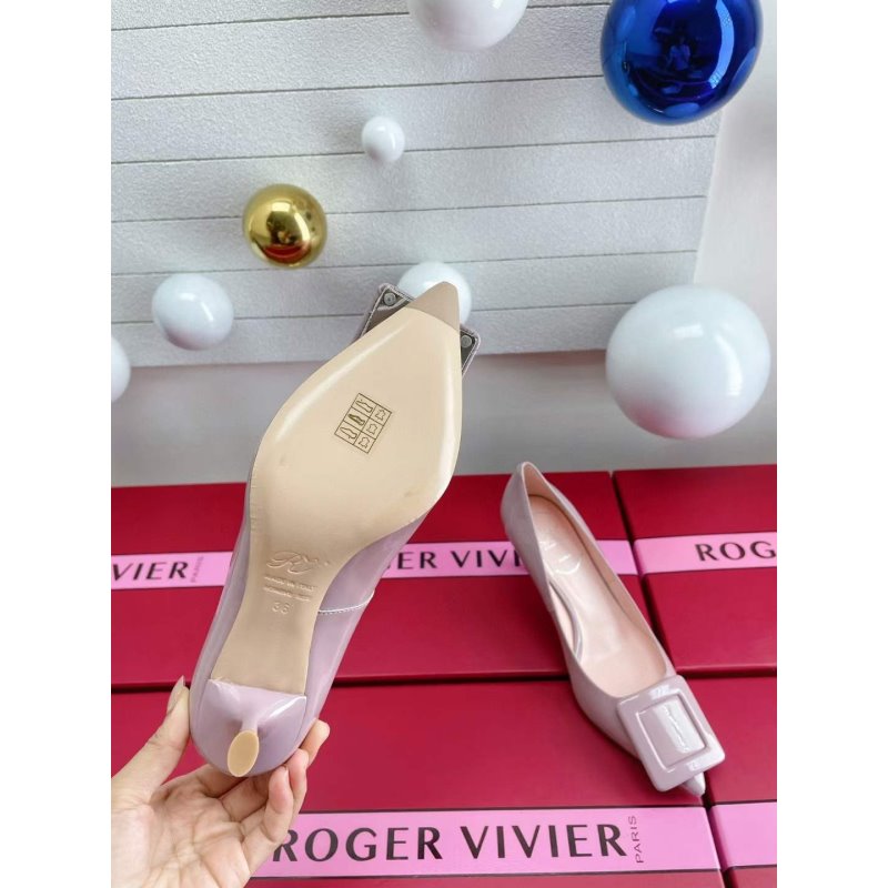 Roger Vivier Pointed Heel Sandals SHS05582