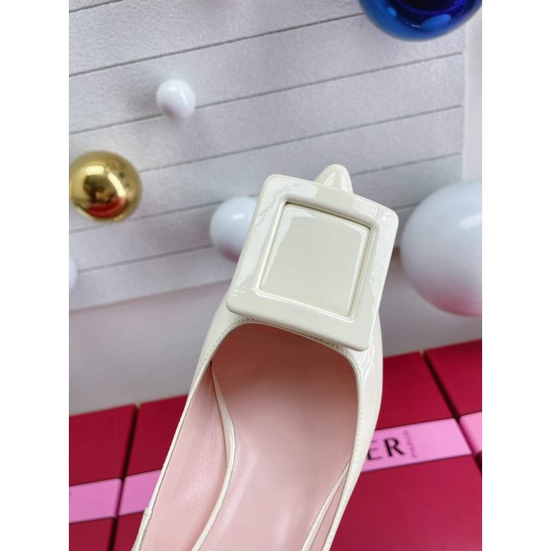 Roger Vivier Pointed Heel Sandals SHS05583