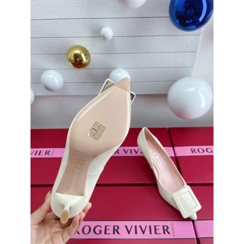 Roger Vivier Pointed Heel Sandals SHS05583