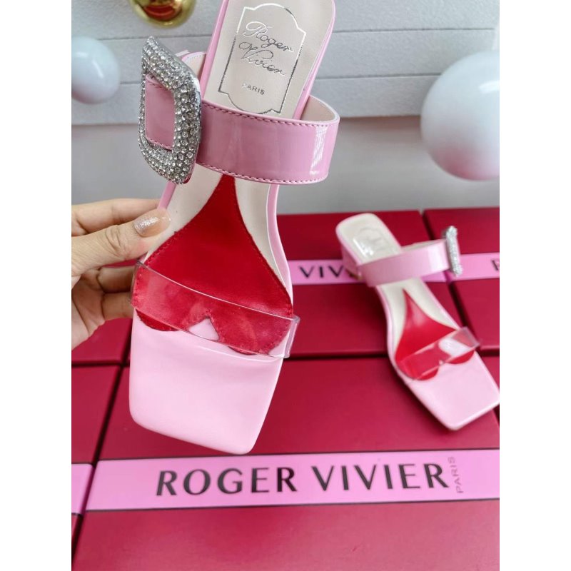 Roger Vivier Thick Heel Sandals SHS05526