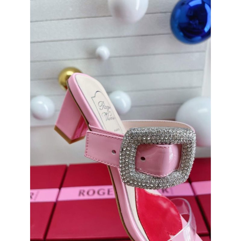 Roger Vivier Thick Heel Sandals SHS05526