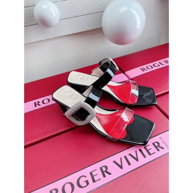 Roger Vivier Thick Heel Sandals SHS05528