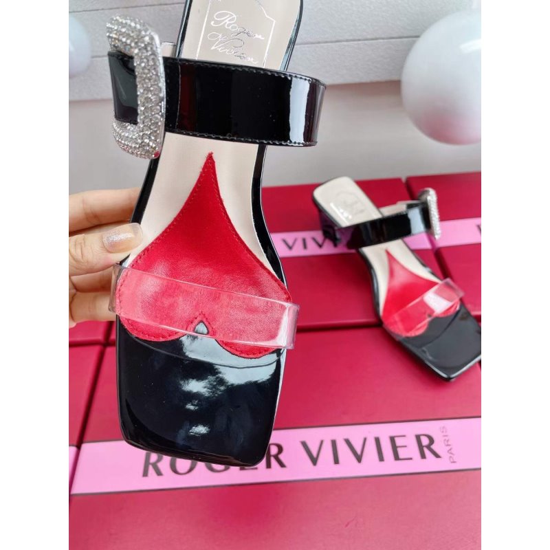 Roger Vivier Thick Heel Sandals SHS05528