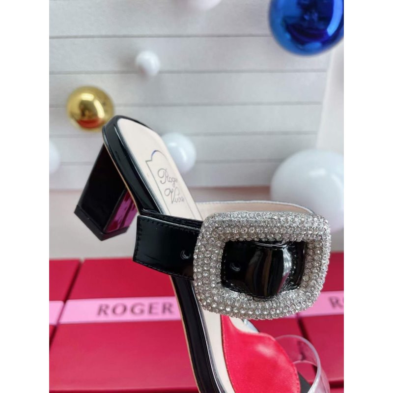 Roger Vivier Thick Heel Sandals SHS05528