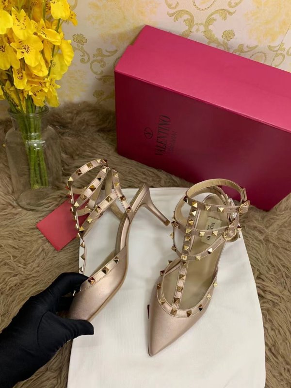 Valentino Brown Heeled Sandals SHS02534