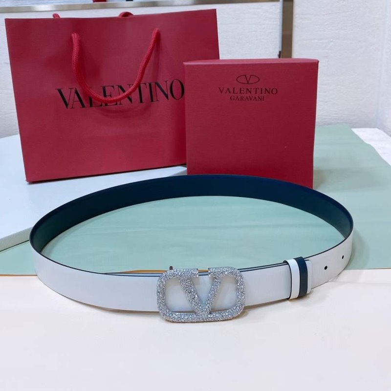 Valentino Garavni V Logo Belt WB001235