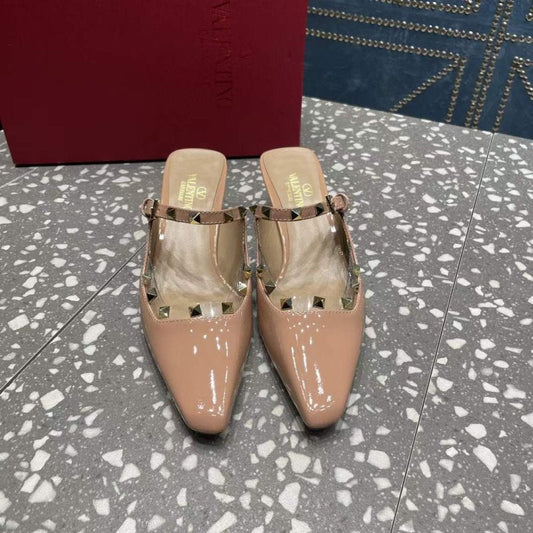 Valentino Square Head Single Shoes SH00266