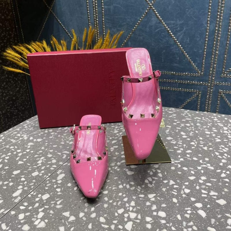 Valentino Square Head Single Shoes SH00267