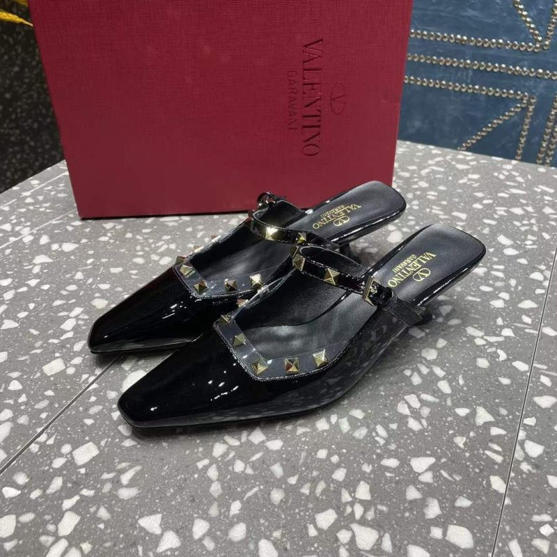Valentino Square Head Single Shoes SH00268