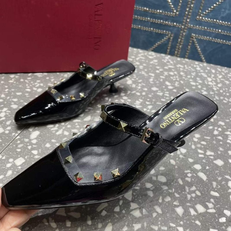 Valentino Square Head Single Shoes SH00268