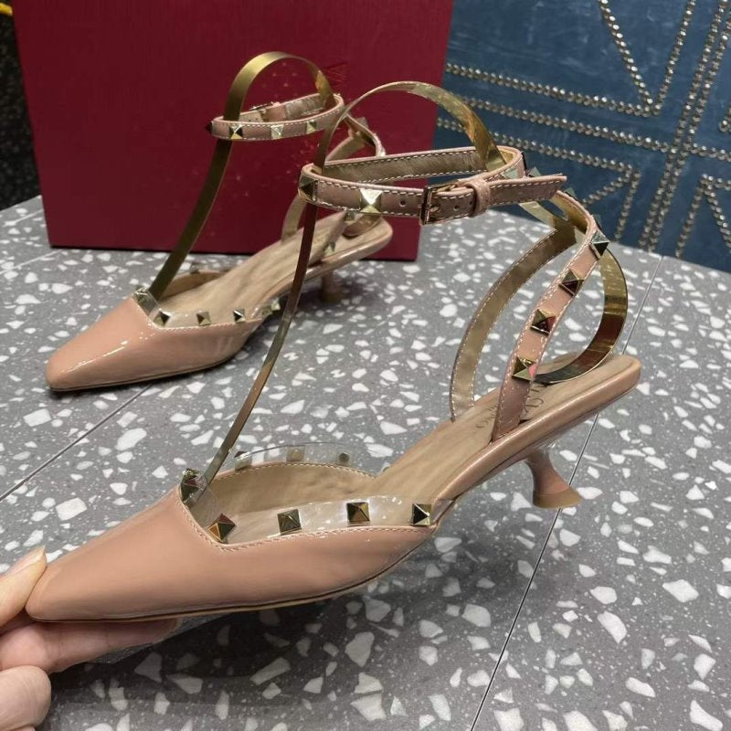 Valentino Square Head Single Shoes SH00272