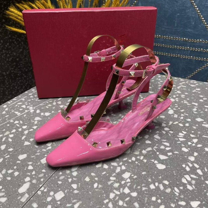 Valentino Square Head Single Shoes SH00273