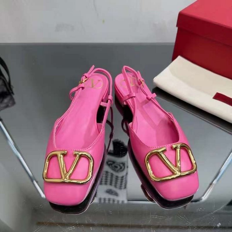 Valentino V Buckle Sandals SH00277