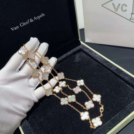 Van Cleef and Arpels Twenty Drop Fritillaria Necklace JWL00159