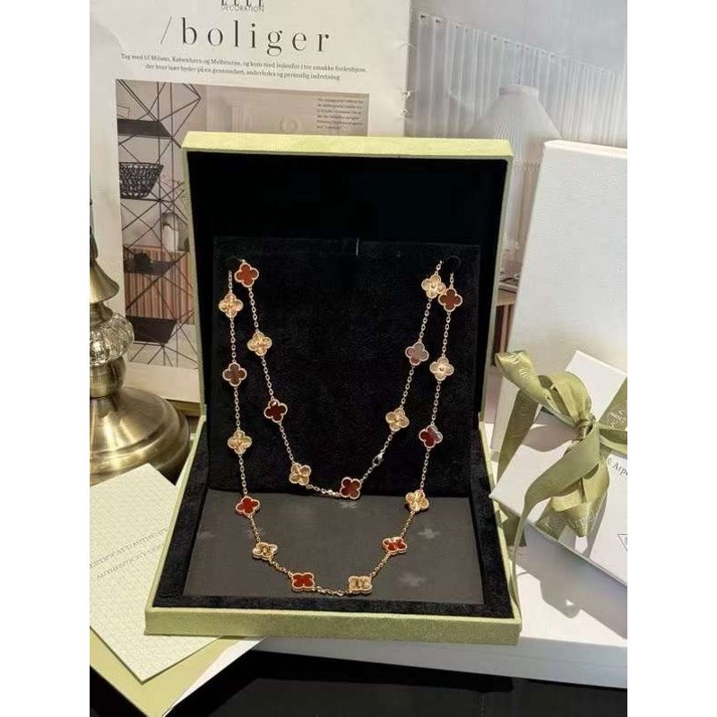 Van Cleef and Arpels Twenty Drop Fritillaria Necklace JWL00160