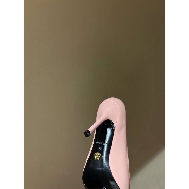 Versace  High Heeled Pointed  Shoes SHS05175