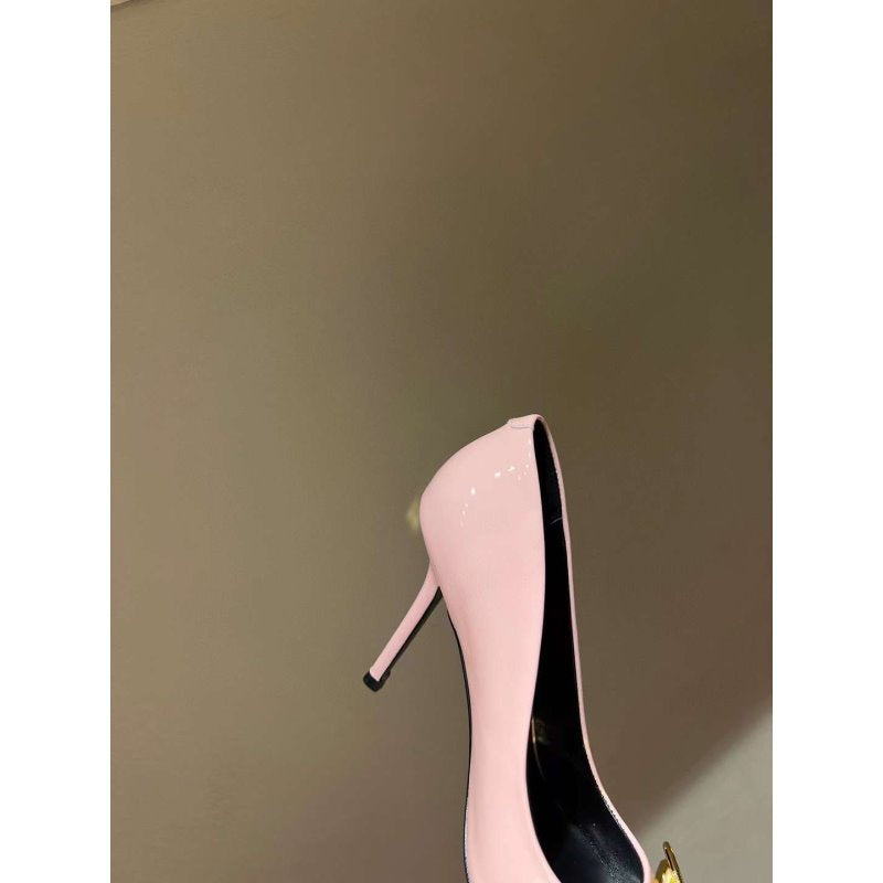 Versace  High Heeled Pointed  Shoes SHS05175