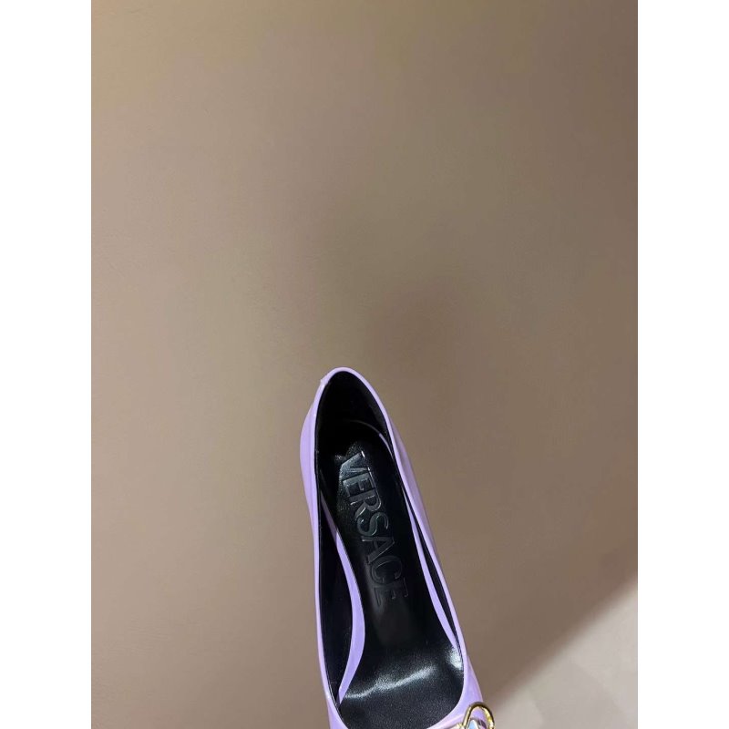 Versace  High Heeled Pointed  Shoes SHS05176